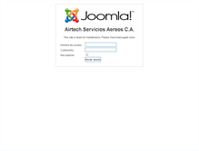 Tablet Screenshot of airtechservicios.net